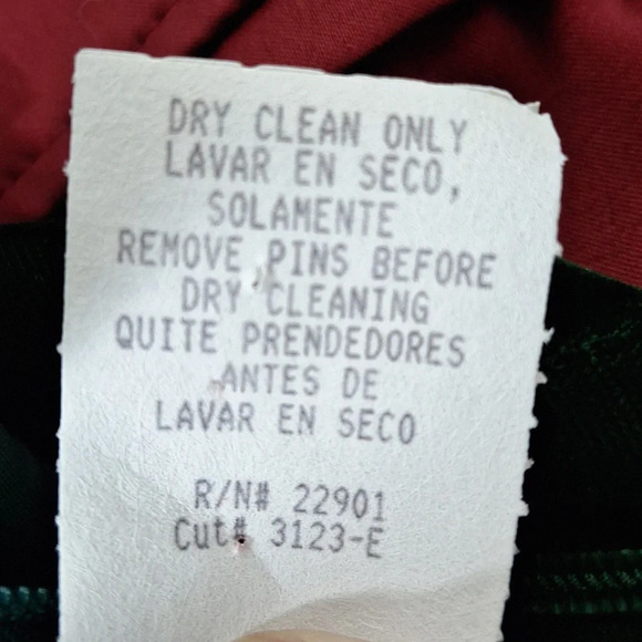 Vintage Union Made Velvet Taffeta Emerald Green Unique Midi Dress Size 4P - Picture 14 of 14